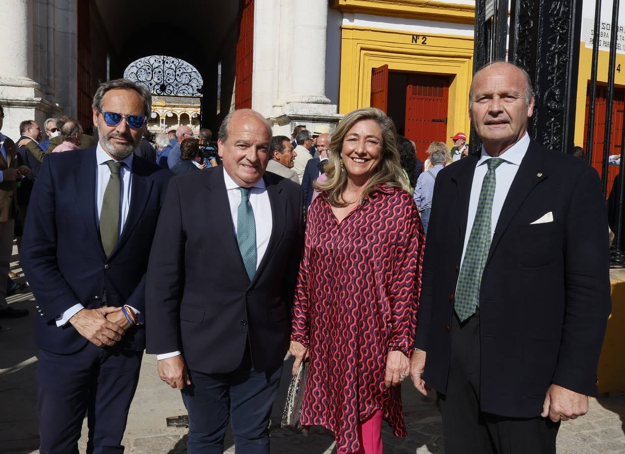 José Manuel Sobrino, Luis Miguel Martín Rubio, Teresa Pinar e Ignacio Soro. MANUEL GÓMEZ