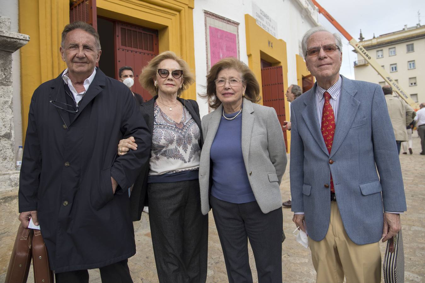 José Luis Manzanares, Ana María Abasolo, Georgina Camacho y Manuel Ríos. ROCÍO RUZ