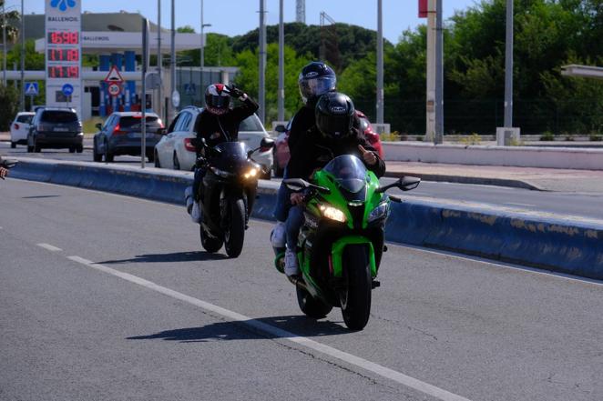 Fotos: Llegada de las primeras motos a El Puerto