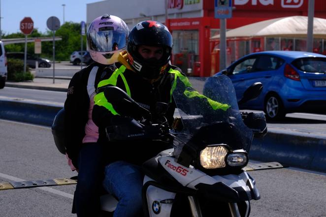 Fotos: Llegada de las primeras motos a El Puerto