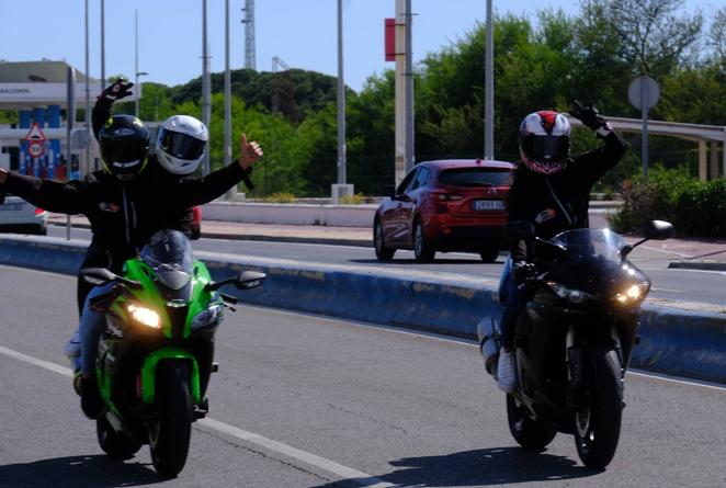 Fotos: Llegada de las primeras motos a El Puerto