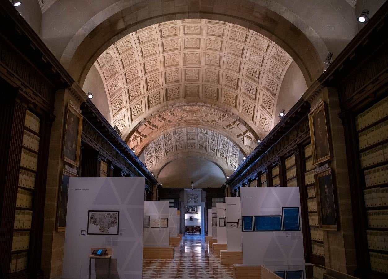 Exposición de documentos sobre grandes descubrimientos en el Archivo de Indias. CRISTINA GÓMEZ