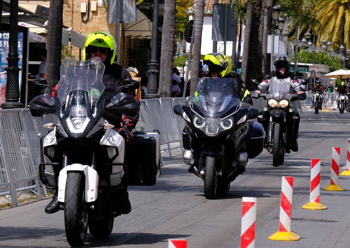 Fotos: Gran ambiente en El Puerto para dar la bienvenida al Gran Premio de Motociclismo