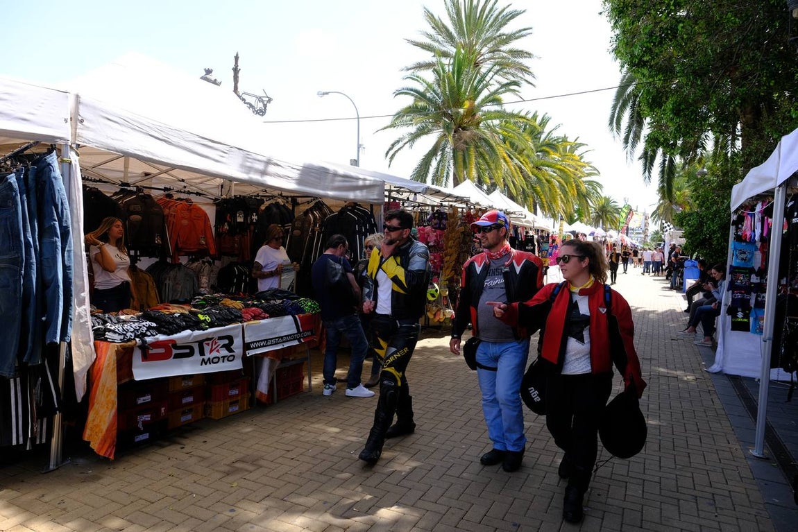 Fotos: Gran ambiente en El Puerto para dar la bienvenida al Gran Premio de Motociclismo