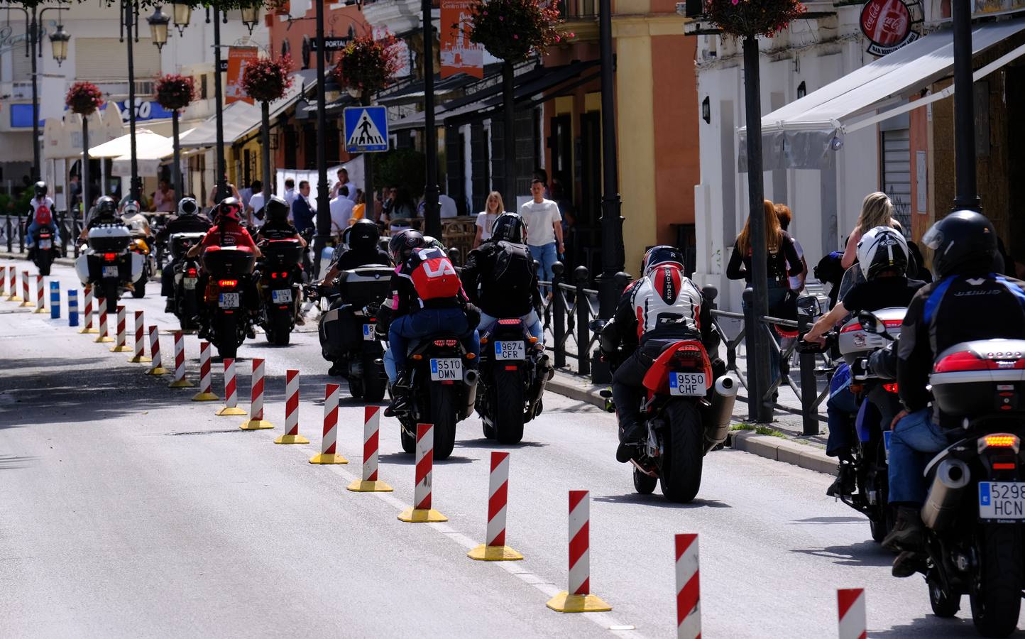 Fotos: Gran ambiente en El Puerto para dar la bienvenida al Gran Premio de Motociclismo