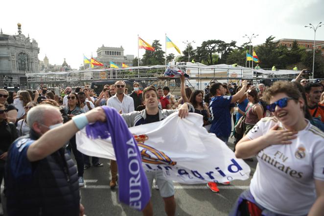 En los alrededores de la diosa Cibeles