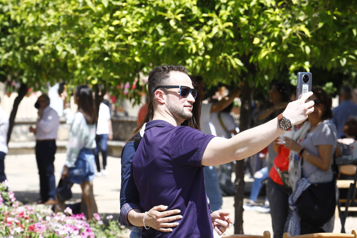 El ambiente turístico en las Cruces de Mayo de Córdoba 2022