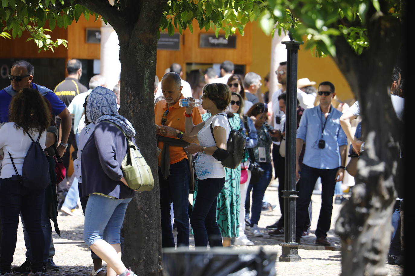 El ambiente turístico en las Cruces de Mayo de Córdoba 2022