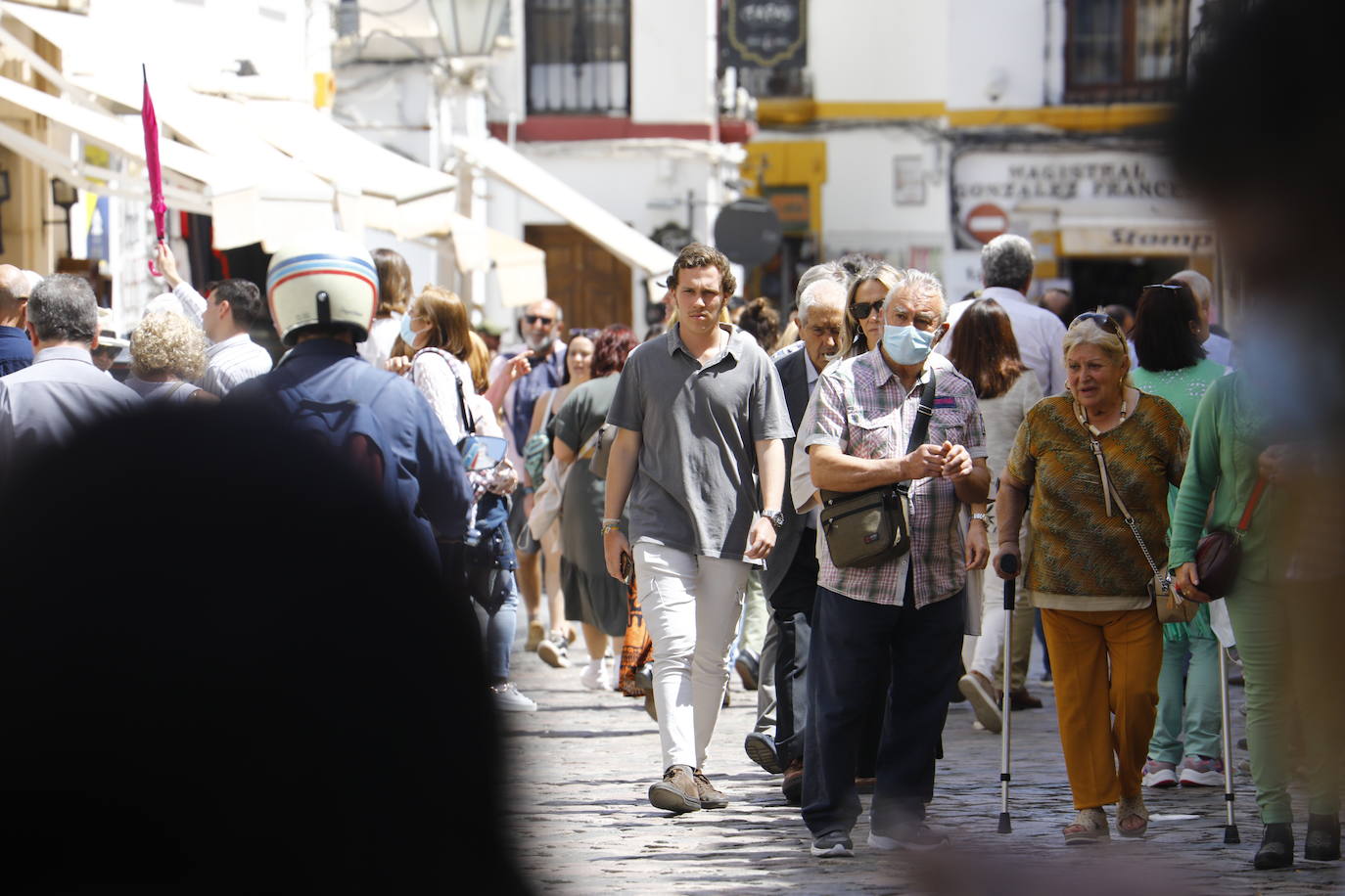 El ambiente turístico en las Cruces de Mayo de Córdoba 2022