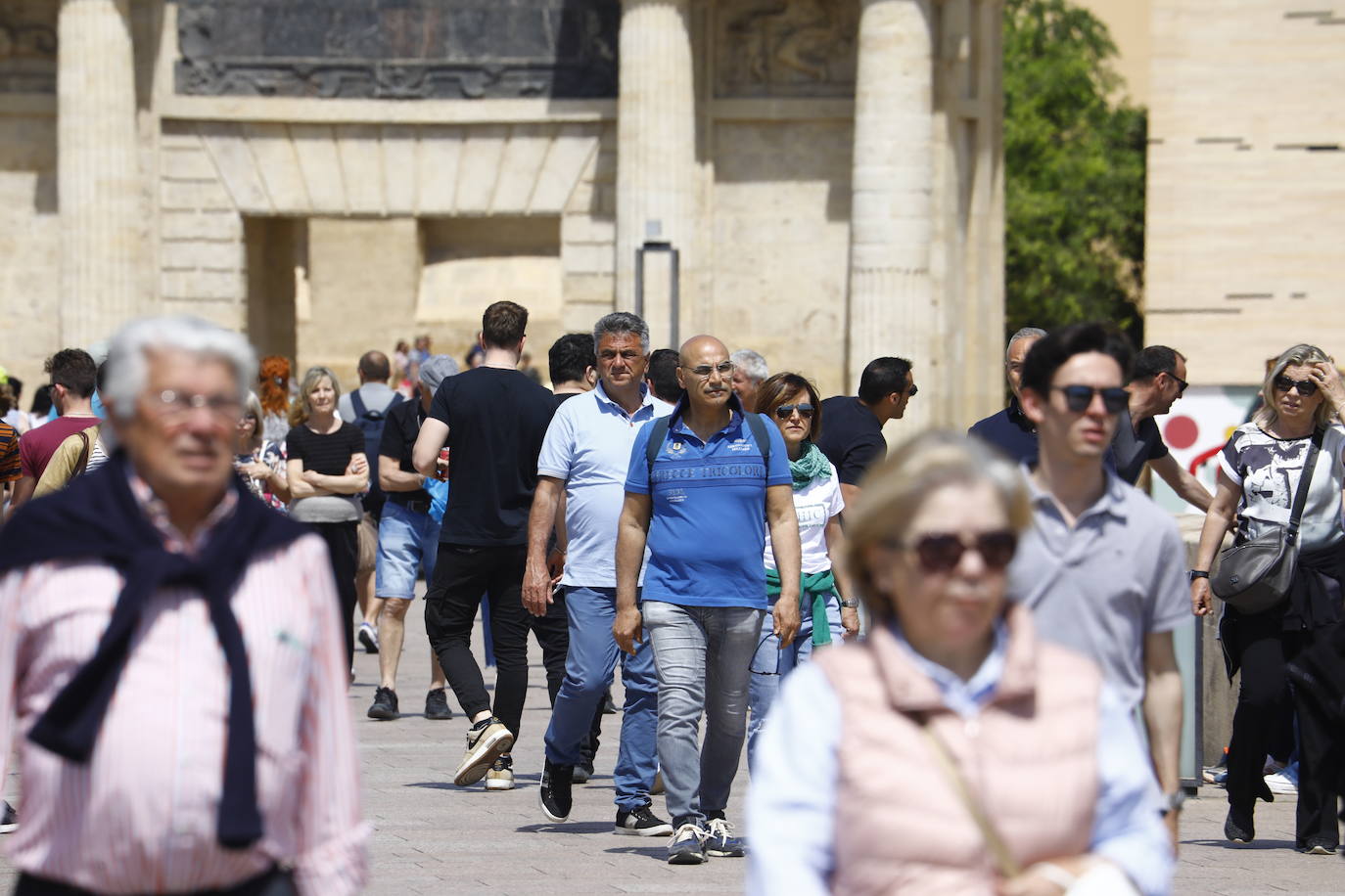 El ambiente turístico en las Cruces de Mayo de Córdoba 2022