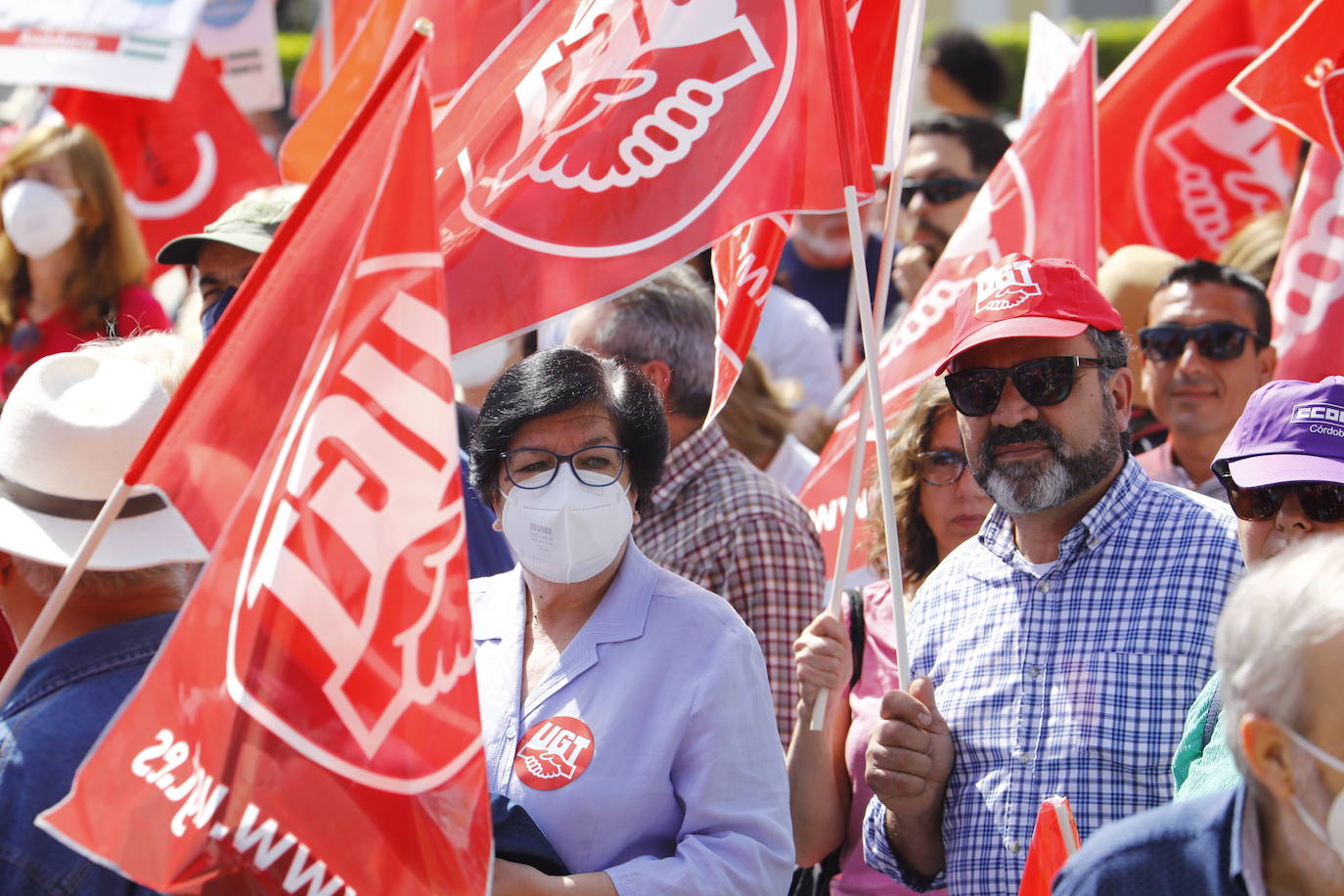 La manifestación del 1 de Mayo en Córdoba, en imágenes