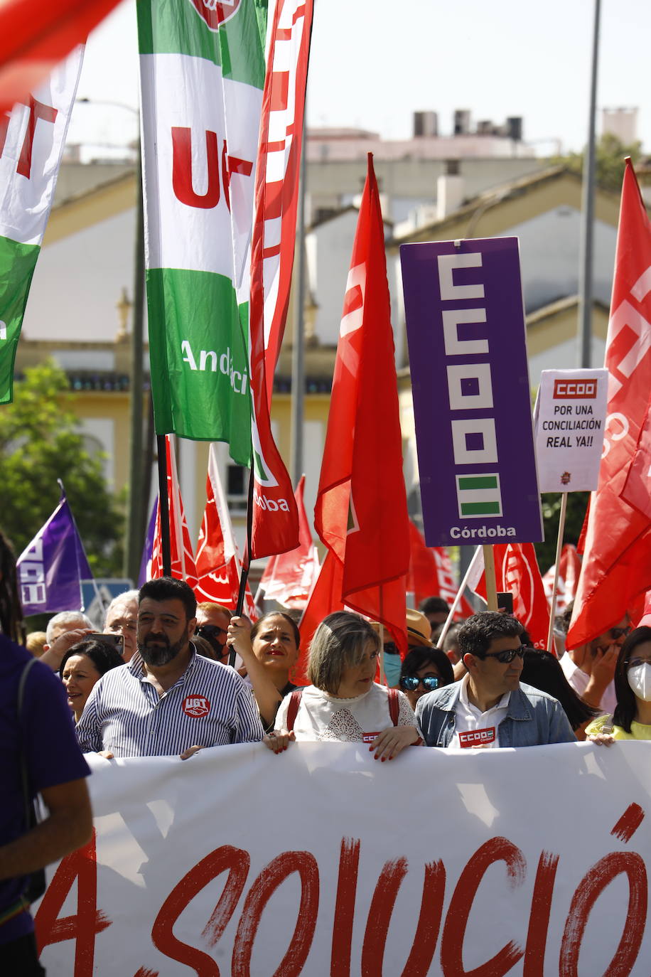 La manifestación del 1 de Mayo en Córdoba, en imágenes