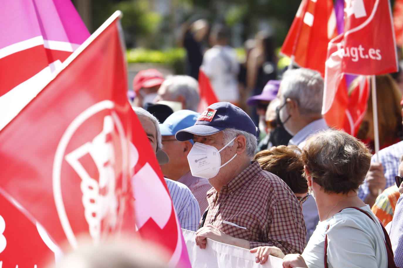 La manifestación del 1 de Mayo en Córdoba, en imágenes