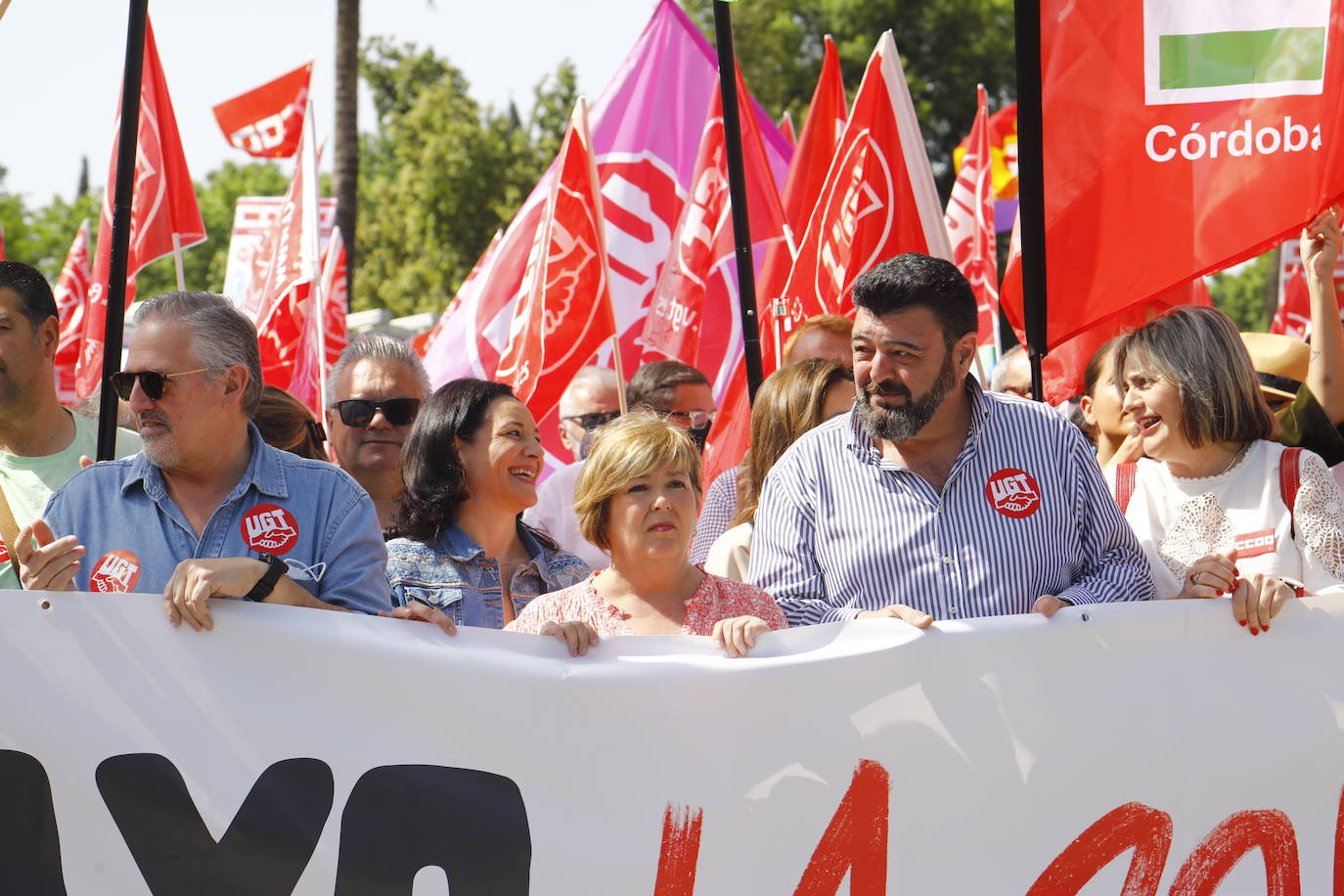 La manifestación del 1 de Mayo en Córdoba, en imágenes