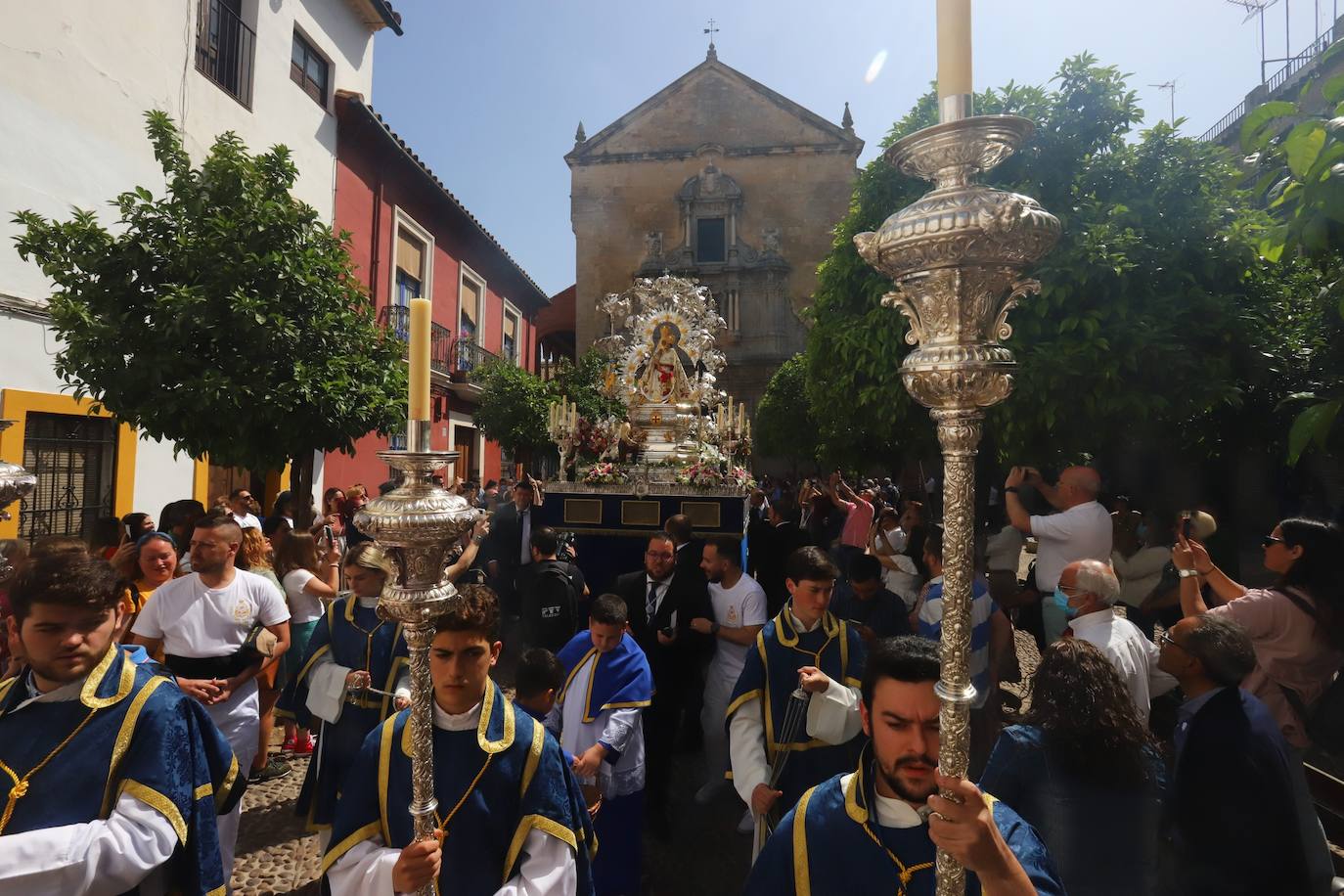 La procesión de la Virgen de la Cabeza en Córdoba, en imágenes