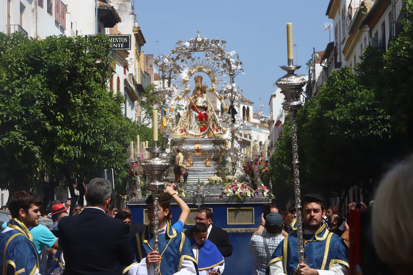 La procesión de la Virgen de la Cabeza en Córdoba, en imágenes