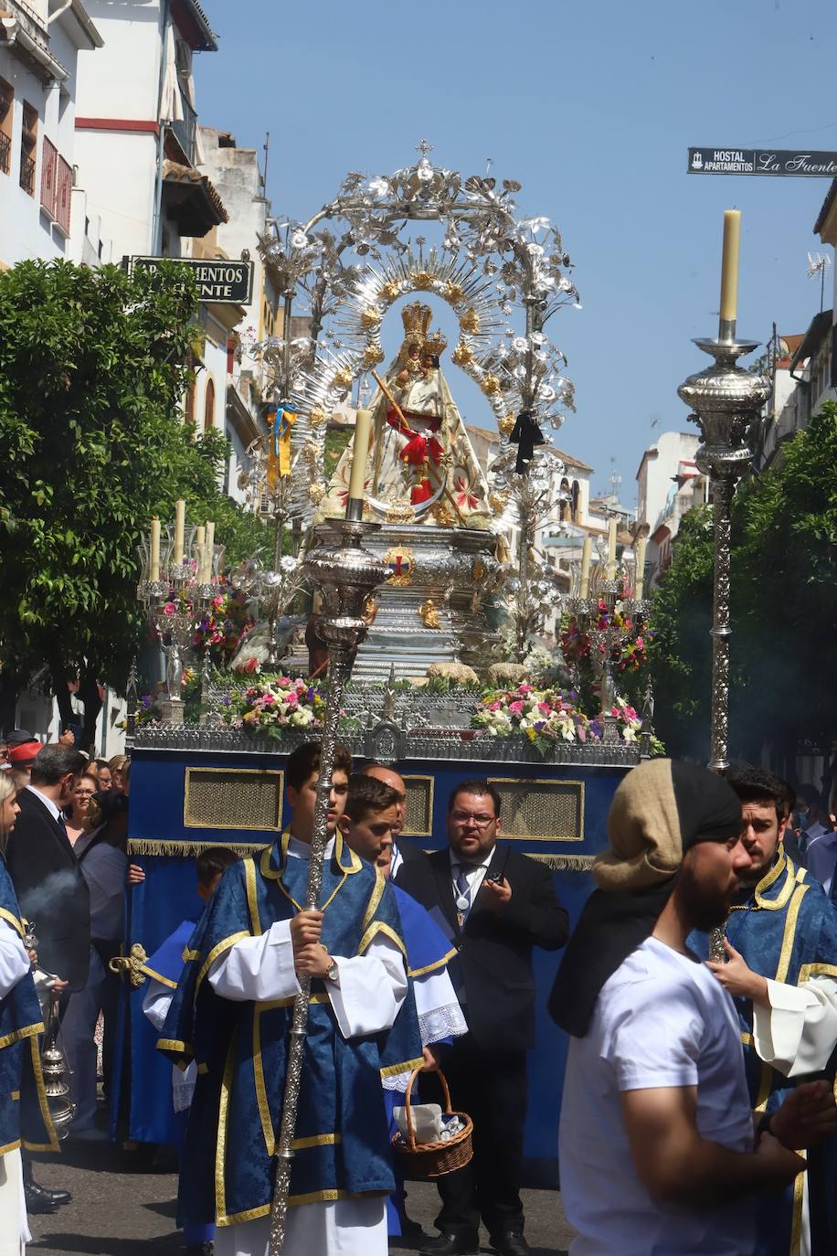 La procesión de la Virgen de la Cabeza en Córdoba, en imágenes