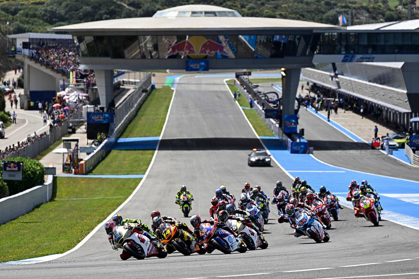 GALERÍA: Las fotos de la carrera de Moto 2 en Jerez