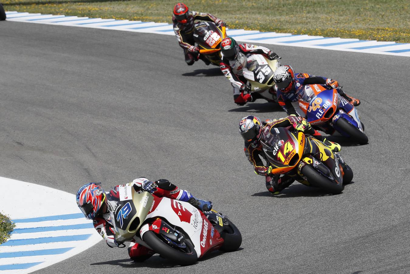 GALERÍA: Las fotos de la carrera de Moto 2 en Jerez