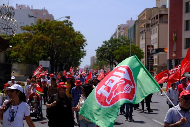 Fotos: Las manifestaciones del Primero de Mayo en Cádiz, en imágenes