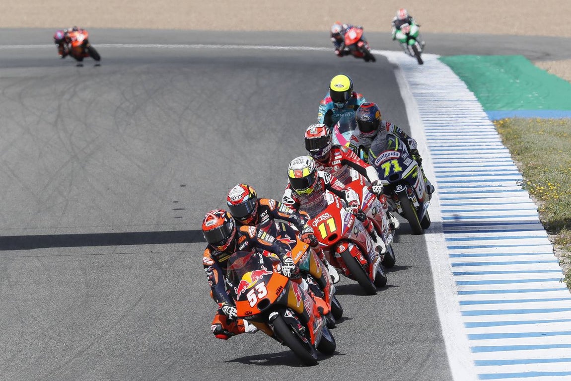 GALERÍA: La carrera de Moto 3 en el Circuito de Jerez