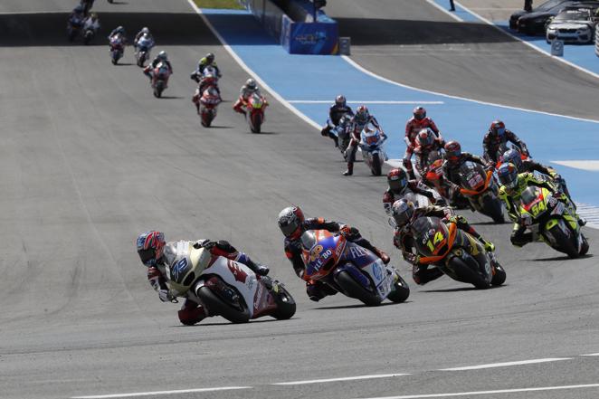 GALERÍA: Las fotos de la carrera de Moto 2 en Jerez