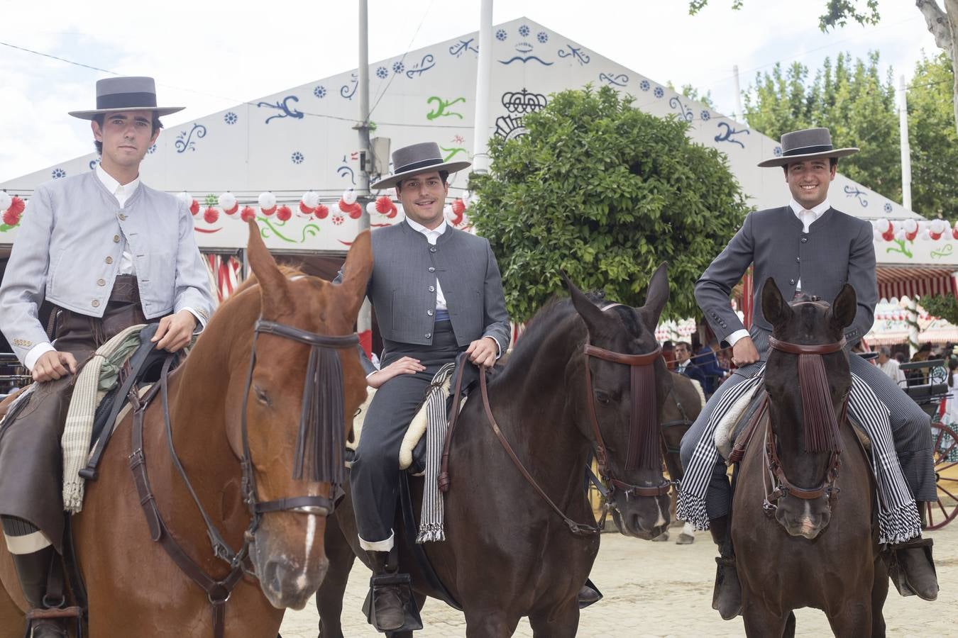 Alfonso Gonzalo, Jaime Oriol y Pepe Oriol. ROCÍO RUZ