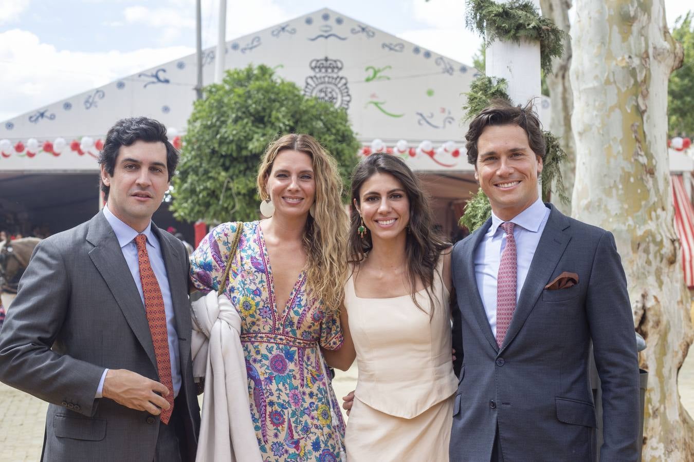 Pablo Camacho, Alejandra Ortiz Osborne, Ana Cristina Portillo y Santiago Camacho. ROCÍO RUZ