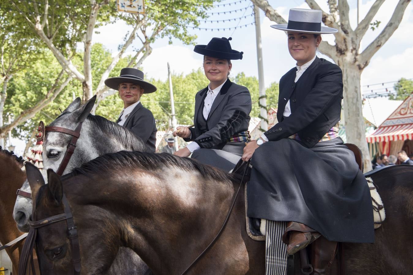 Mercedes Rodríguez, Blanca Gonzalo y Marta Carvajal. ROCÍO RUZ