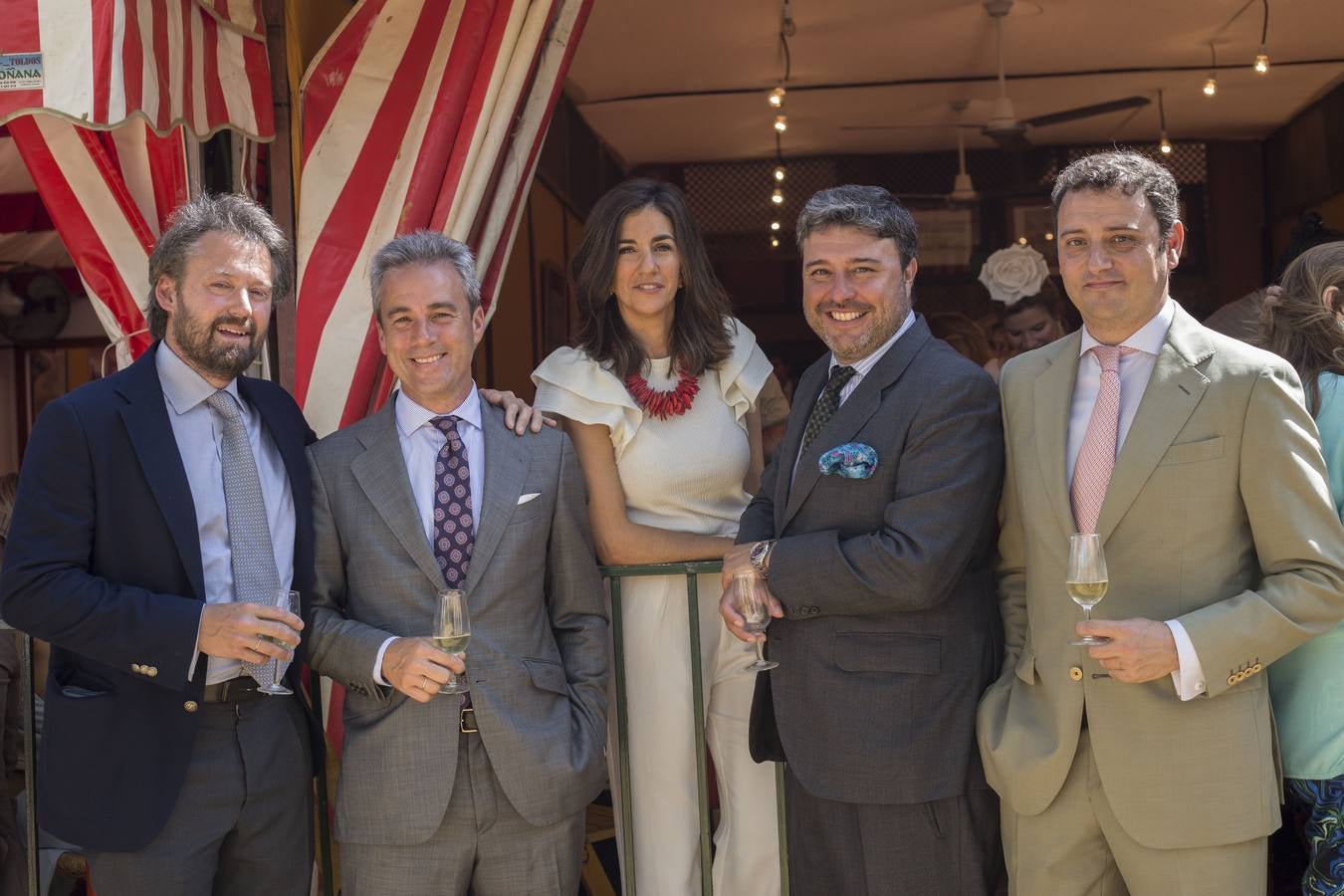 Álvaro Losada, Leopoldo Gutiérrez Alvi, Marta Alvear, Enrique Escatllar y Ignacio Laffite de Ávalos. ROCÍO RUZ