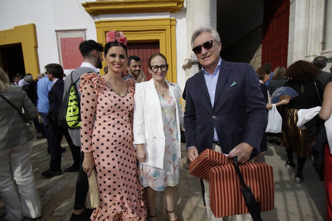 Noelia López, Diana Arce y José Cutiño. JUAN FLORES