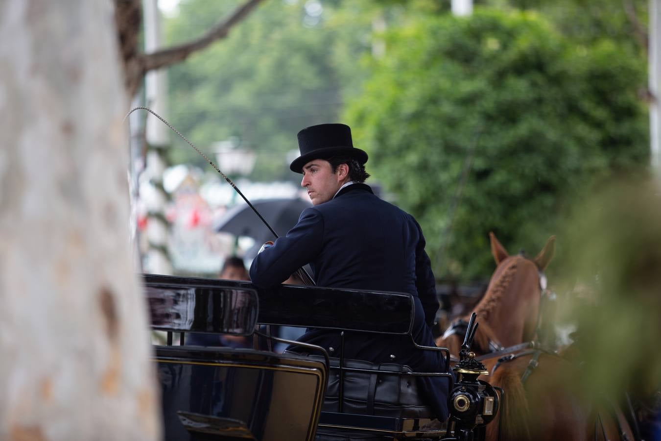 Ambiente en el real durante el miércoles de la Feria de Sevilla 2022. VANESSA GÓMEZ