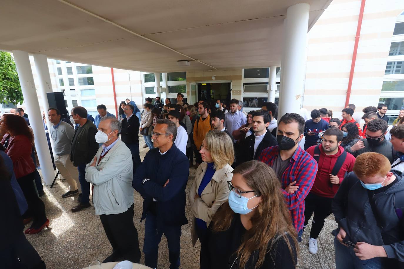 Los equipos de los candidatos a rector de la Universidad de Córdoba, en imágenes