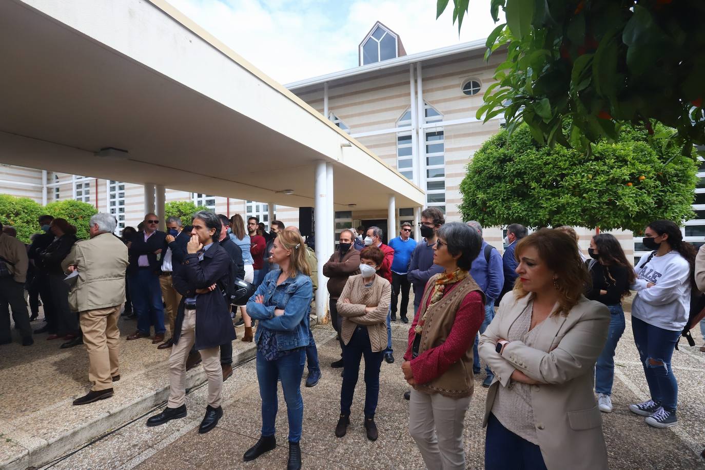 Los equipos de los candidatos a rector de la Universidad de Córdoba, en imágenes