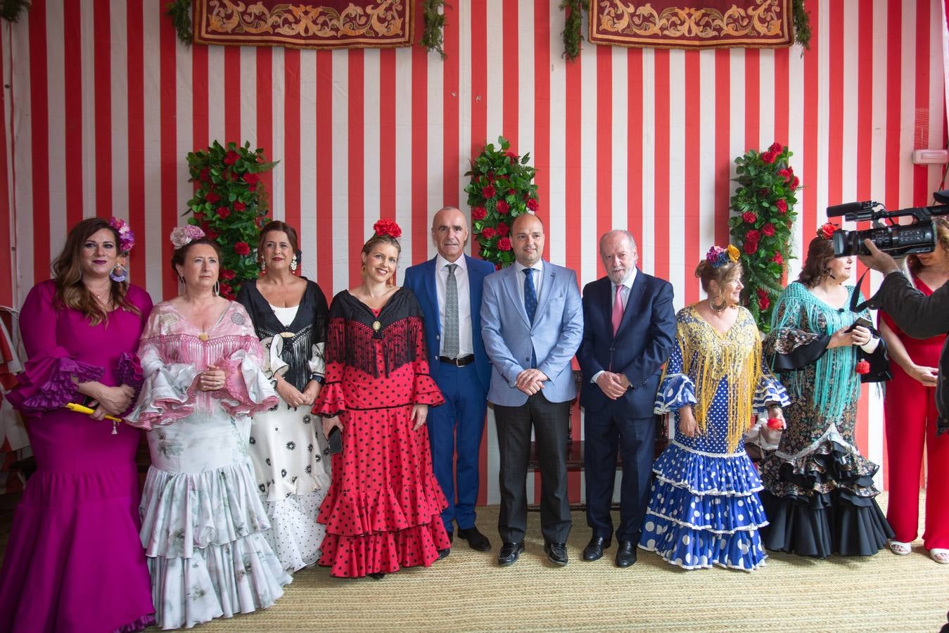 Recepciones oficiales en el miércoles de Feria. VANESSA GÓMEZ / MAYA BALANYA