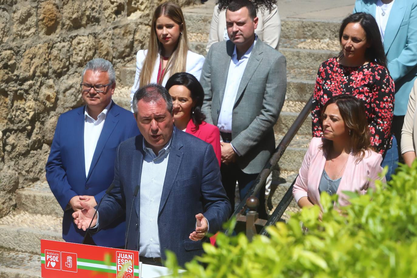 La presentación de la lista del PSOE de Córdoba a las Andaluzas, en imágenes