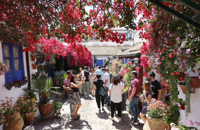 Patios de Córdoba 2022 | Las largas colas y el ambiente del fin de semana, en imágenes