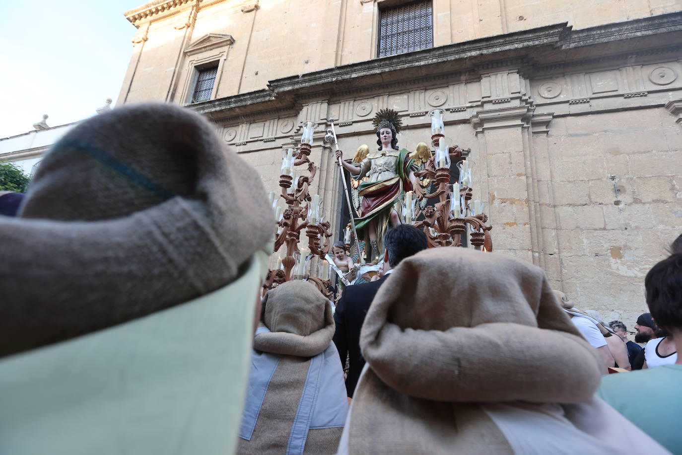 La procesión de San Rafael el día del Juramento en Córdoba, en imágenes