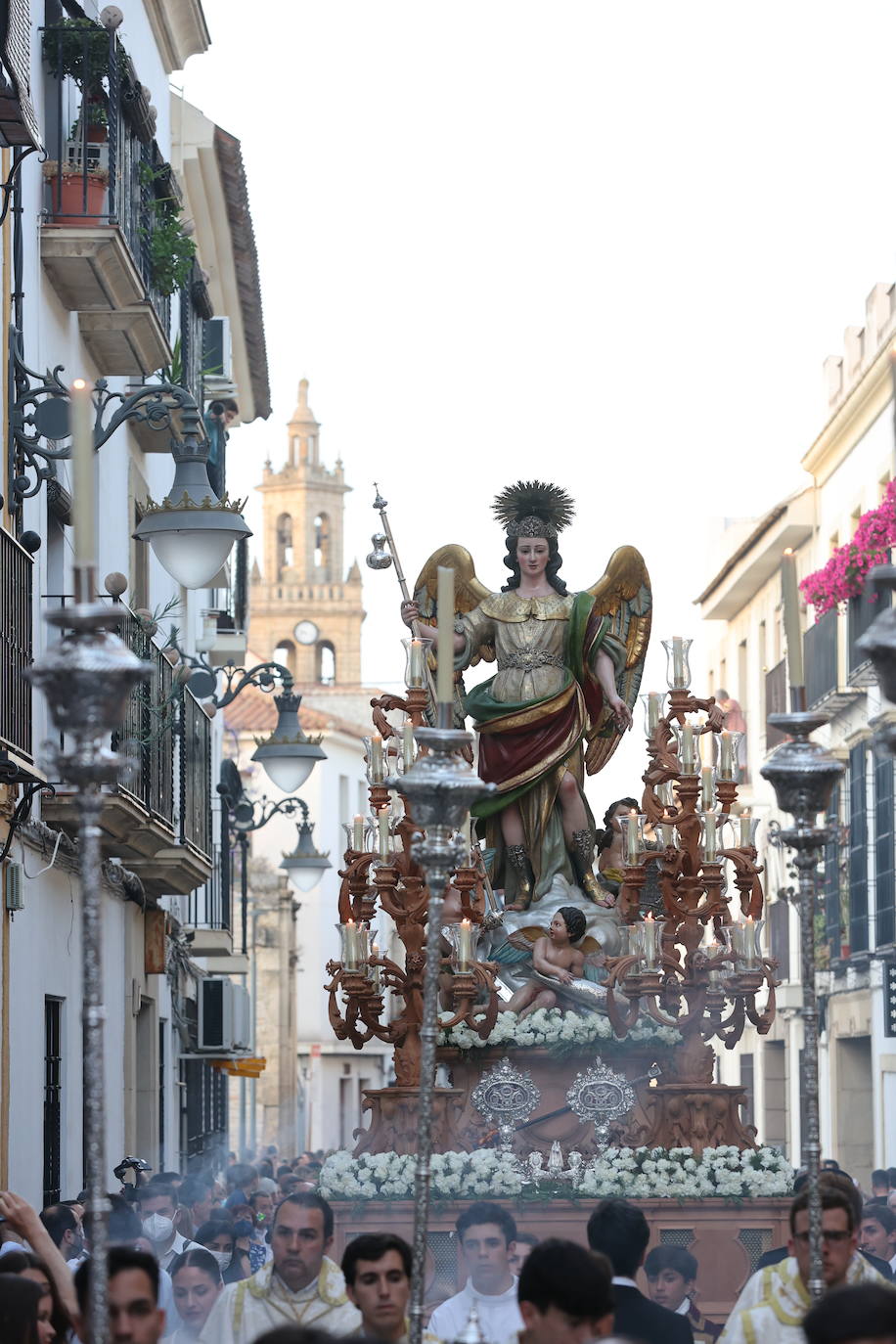 La procesión de San Rafael el día del Juramento en Córdoba, en imágenes