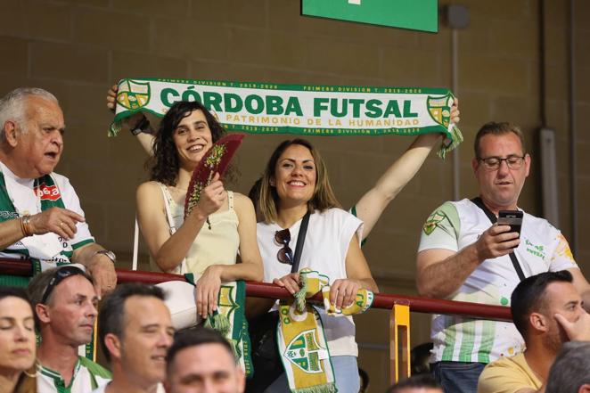 El excelente ambiente en las gradas del Córdoba Patrimonio - Barça