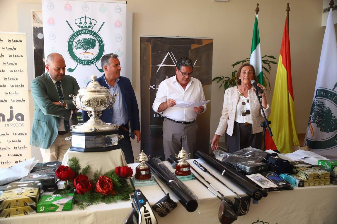 La entrega de premios y la última jornada de la Copa Albolafia de golf en Córdoba, en imágenes