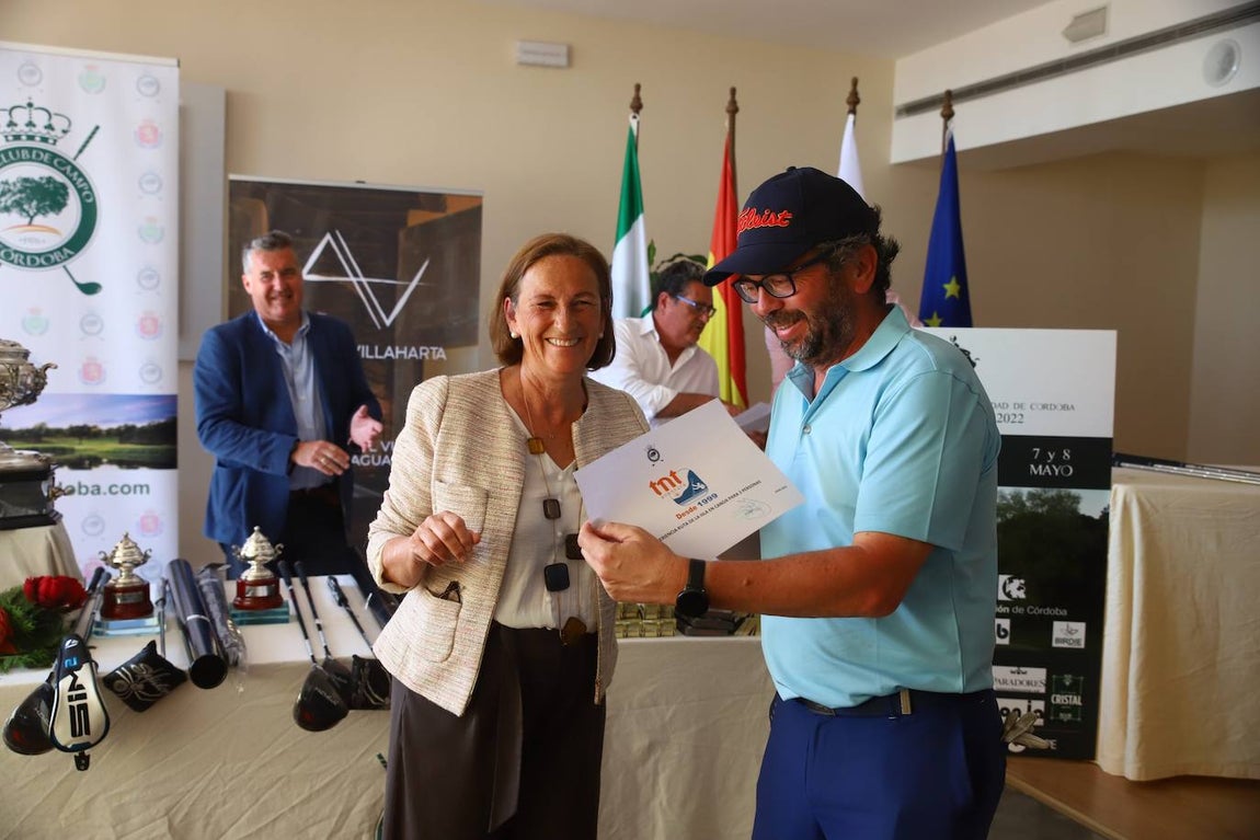 La entrega de premios y la última jornada de la Copa Albolafia de golf en Córdoba, en imágenes
