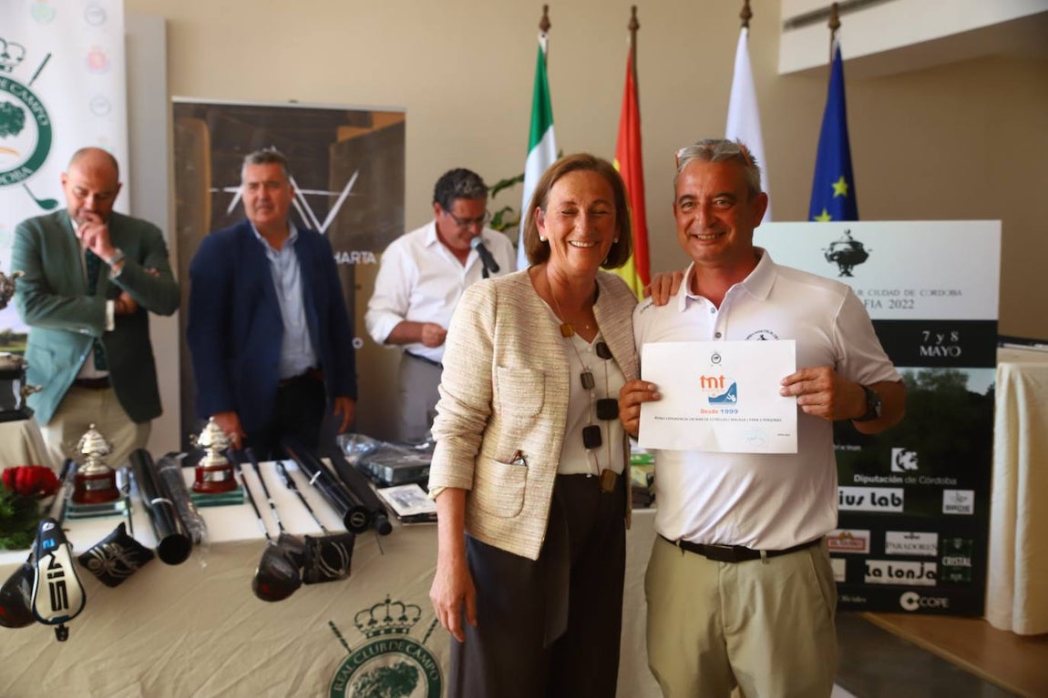 La entrega de premios y la última jornada de la Copa Albolafia de golf en Córdoba, en imágenes