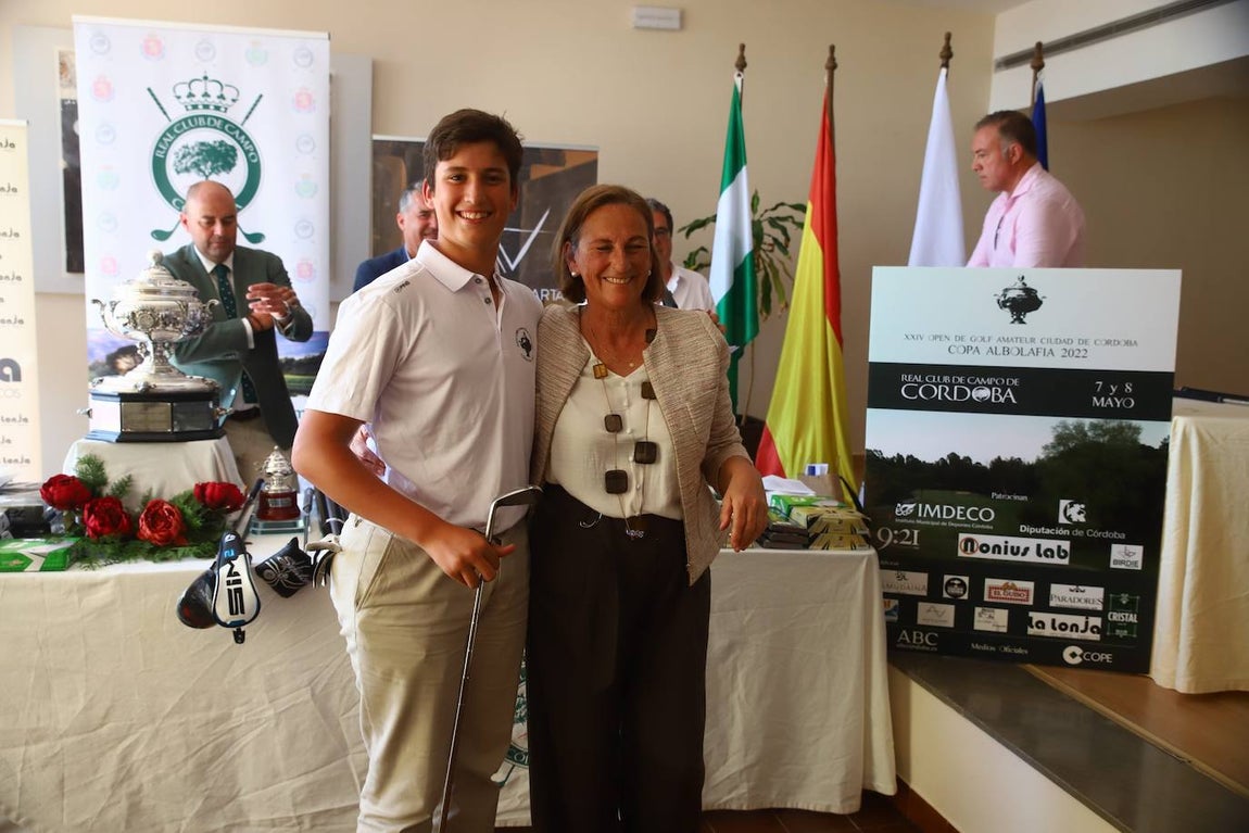 La entrega de premios y la última jornada de la Copa Albolafia de golf en Córdoba, en imágenes