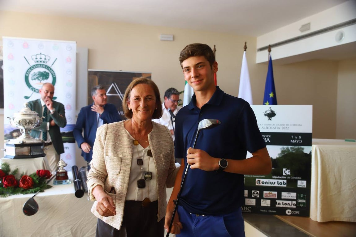 La entrega de premios y la última jornada de la Copa Albolafia de golf en Córdoba, en imágenes