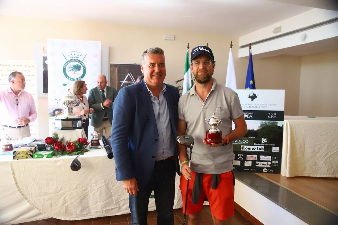 La entrega de premios y la última jornada de la Copa Albolafia de golf en Córdoba, en imágenes