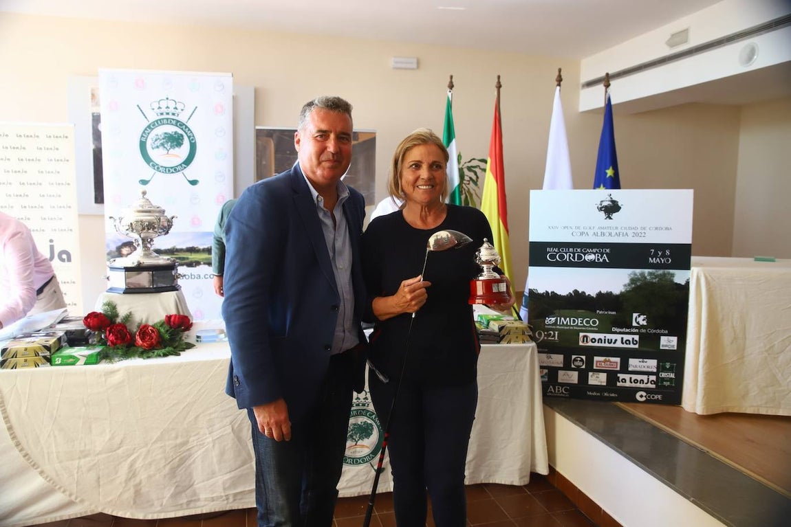 La entrega de premios y la última jornada de la Copa Albolafia de golf en Córdoba, en imágenes