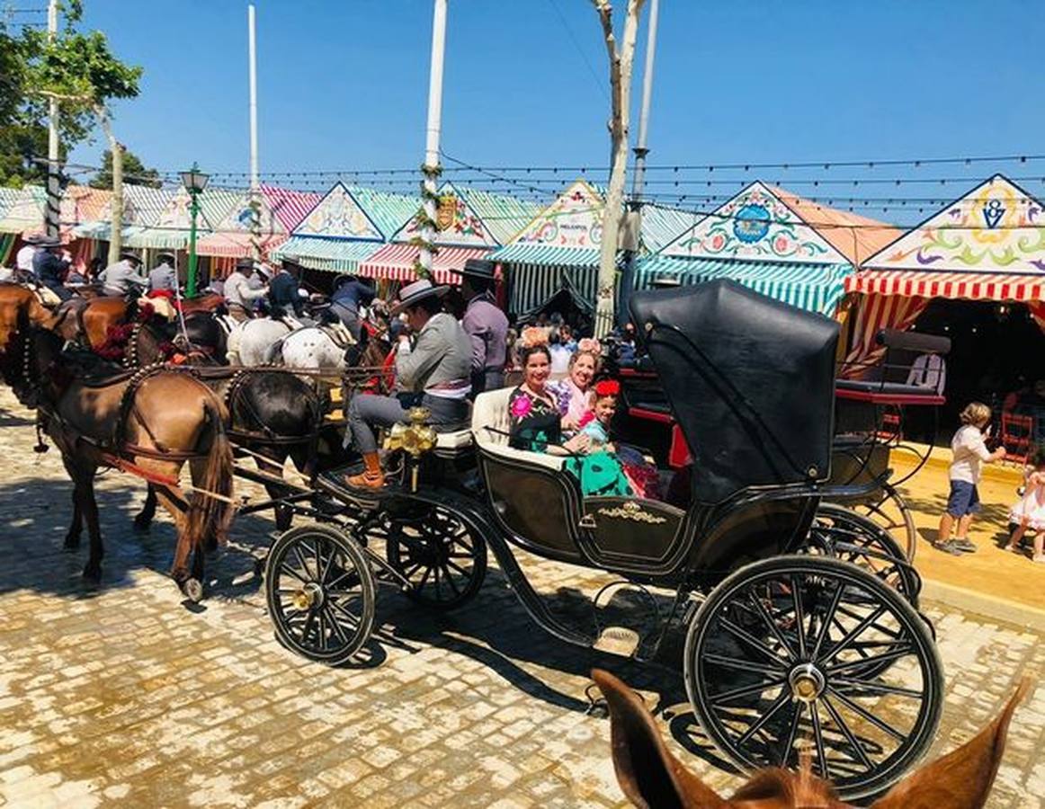 Fotos de los lectores de ABC de la Feria de Sevilla 2022. ABC