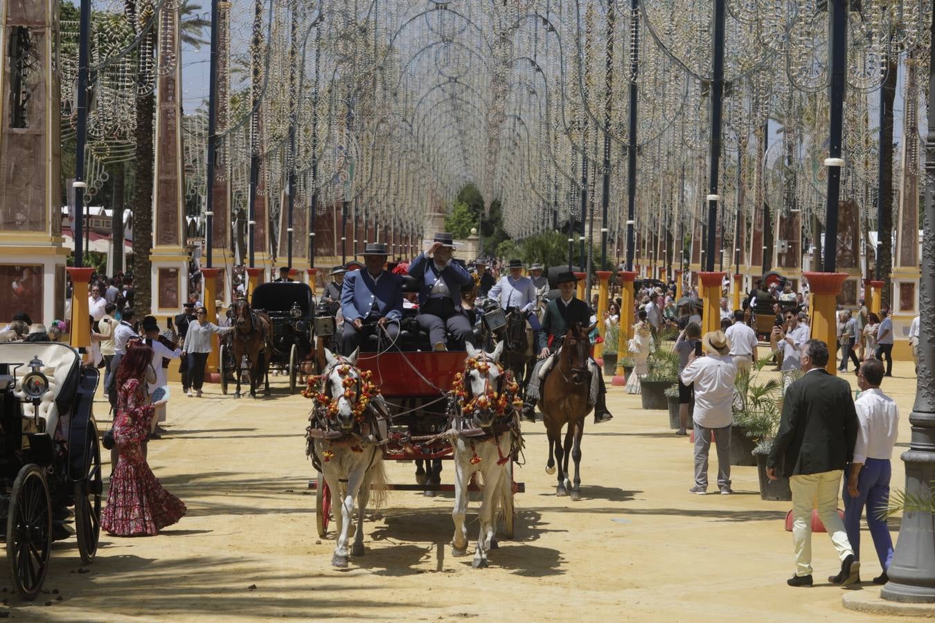 Fotos: Jerez vive un gran domingo de Feria