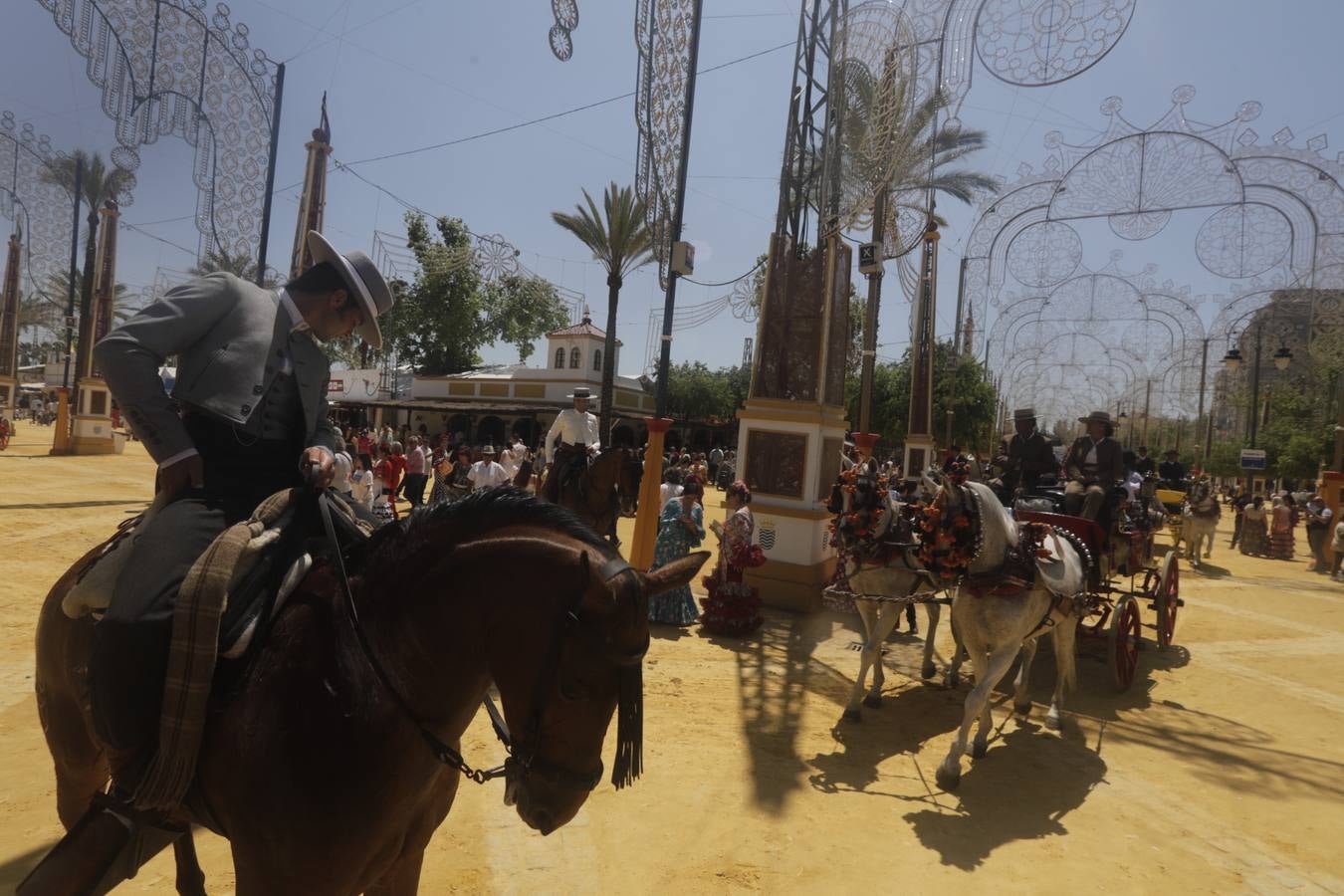 Fotos: Jerez vive un gran domingo de Feria